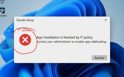 ¡Adiós al «App Installation is Blocked»! Cómo desbloquear tu Windows para instalar lo que quieras (y sí, ¡Claude Desktop también!)